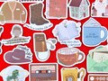 TS Taylor Stickers - 50 in a pack - evermore - For Swifties - decal