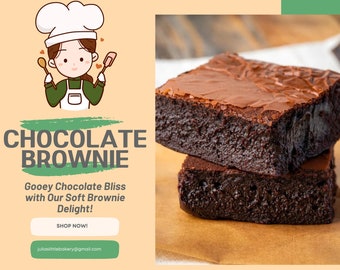 Das ultimative Brownie-Rezept/Schokoladenbrownies/Küchen Brownie-Rezept/Gourmet-Brownies/Gourmet-Riegel/Dessert