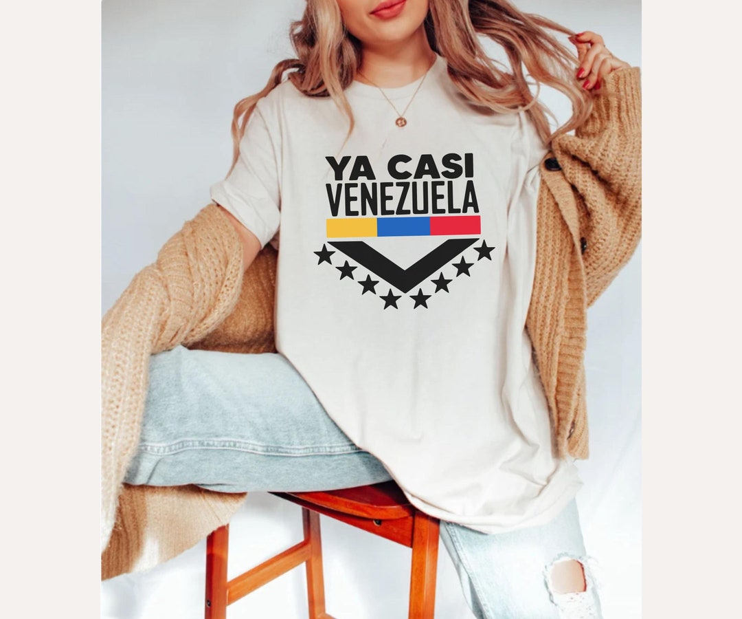 Ya Casi Venezuela Libre Flag Shirt, Venezuela Crewneck Shirt, Trendy