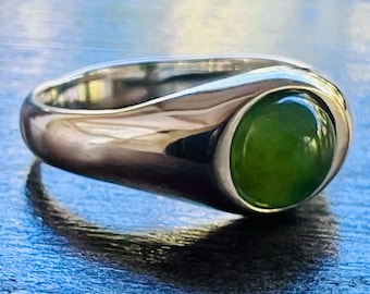 Sultan Ring with Jade