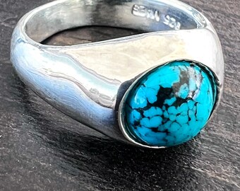Sultan Ring with Turquoise