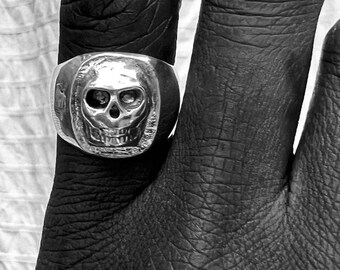 Skull Signet Ring