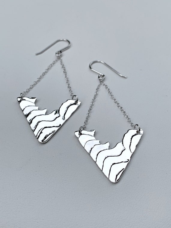 Cuttlebone Torrent Earrings