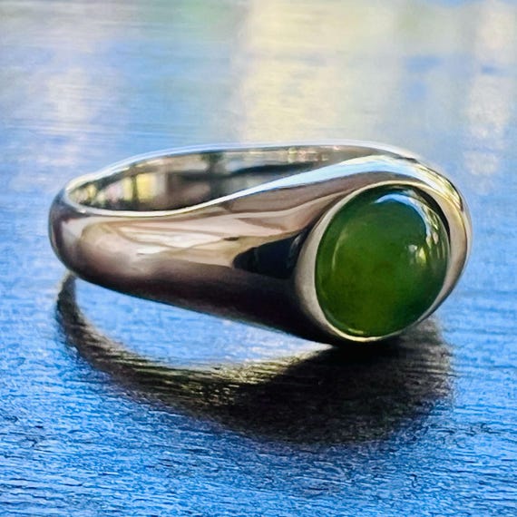 Sultan Ring with Jade