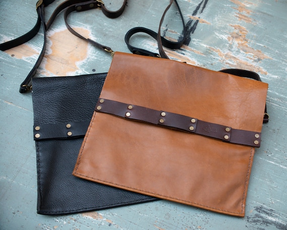 Leather Berkeley Bag with shoulder strap