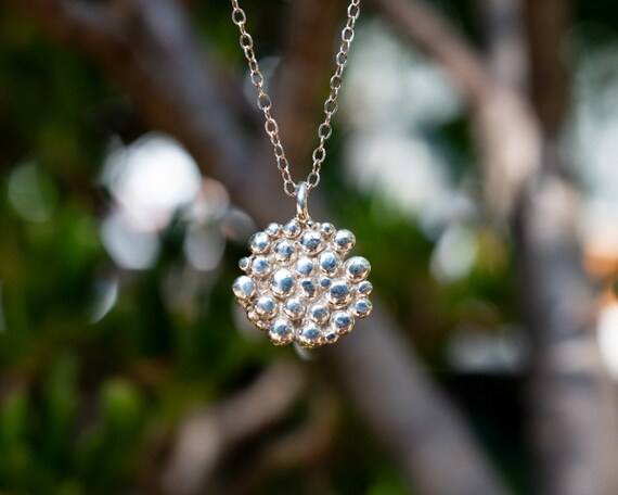 Caviar Cluster Necklace