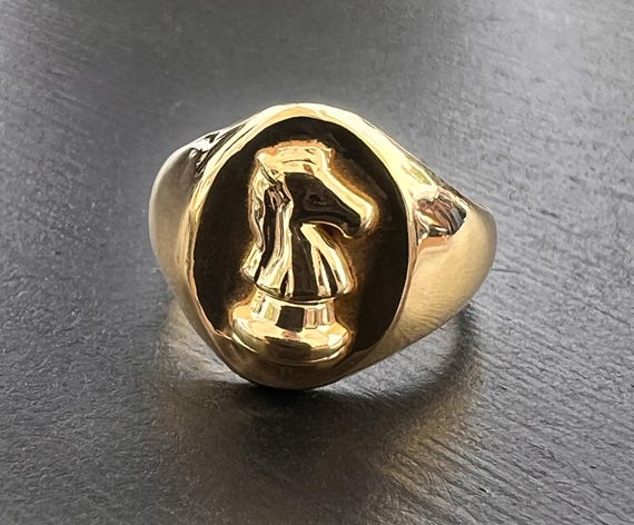 Chess Signet Ring