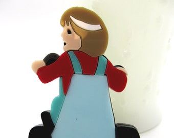 Danny Torrance Brooch - laser cut acrylic brooch - The Shining fan art