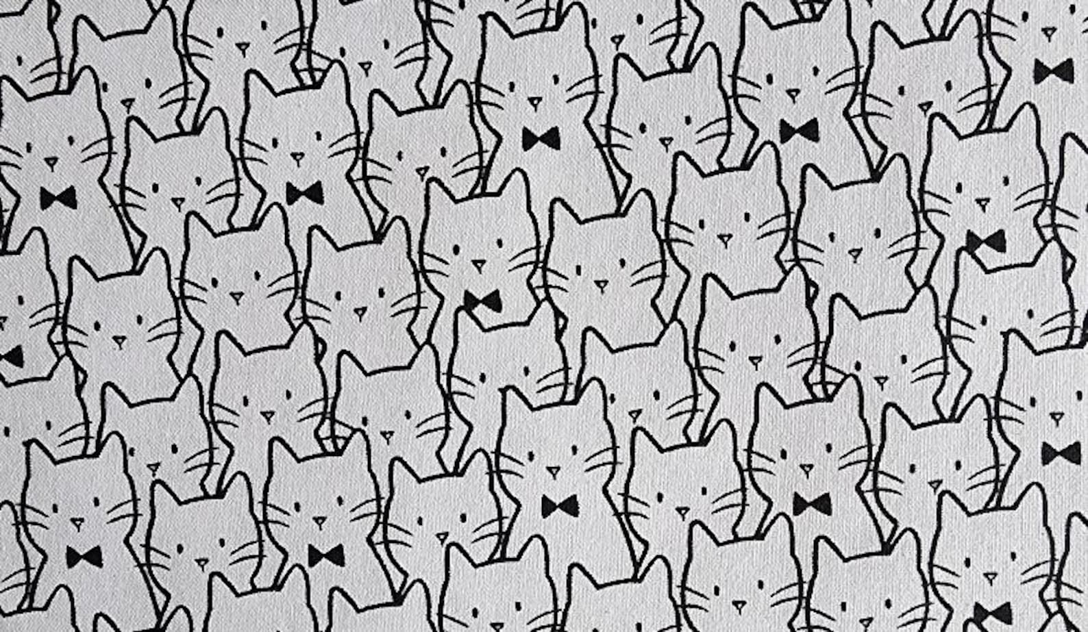 Cat Fabric, Cotton Fabric, Yardage, Craft Projects, Sewing Projects