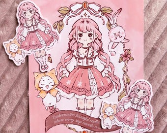 Impresión artística de Nikki