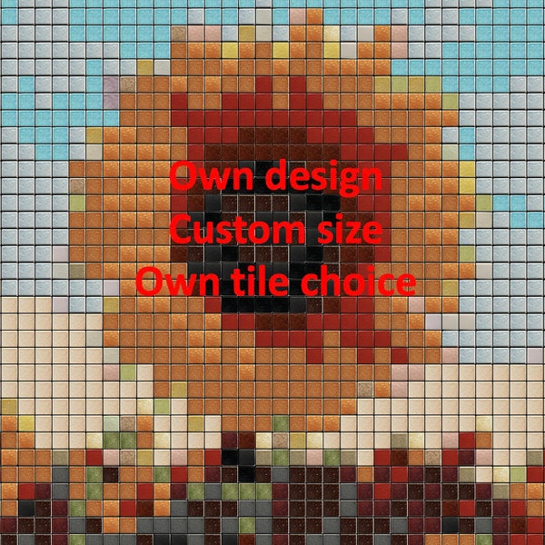 Custom mosaic layout service - any size any picture