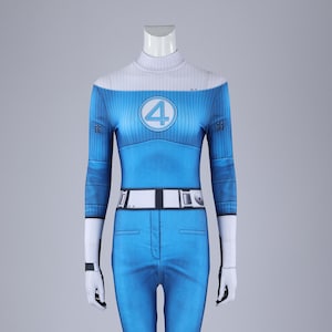 The Fantastic Four First Steps Invisible Woman Susan Storm Richards Cosplay Costume