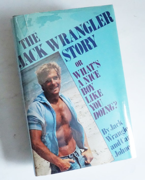 The JACK WRANGLER Story 70s Gay Porn Icon Biography First Edition Hardcover  1984 Rare Books Gay Interest Porn Star Bio