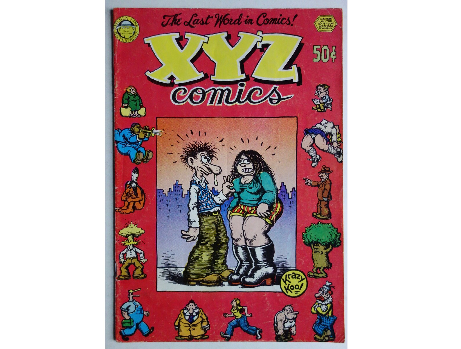 Xyz Comics R Crumb 1972 1st Printing Robert Crumb Underground Etsy