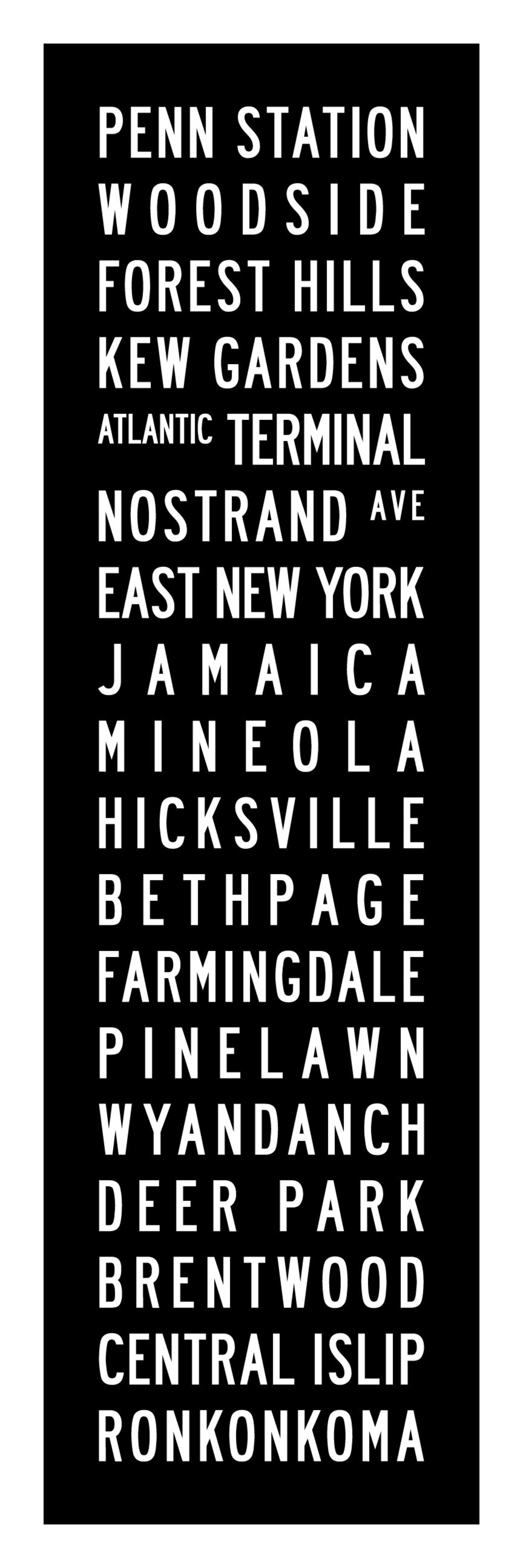 Saturday Morning Railroad Schedule Leaving Ronkonkoma To New York - b6phx7o