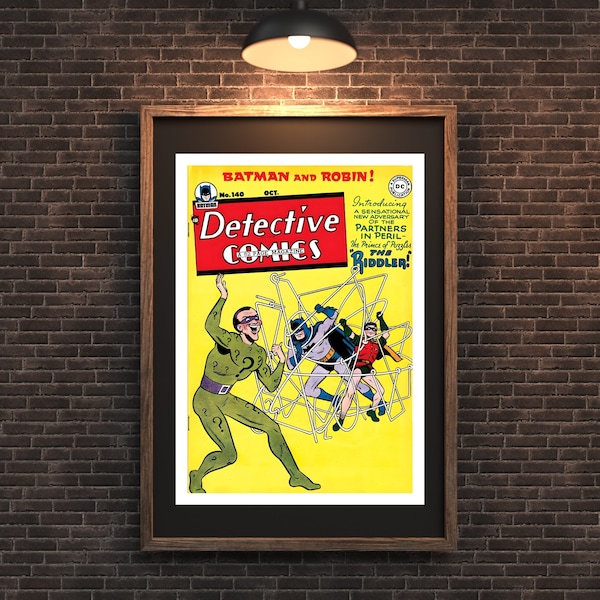 Wall Art - Digital Print- Detective Comics 1948 #140
