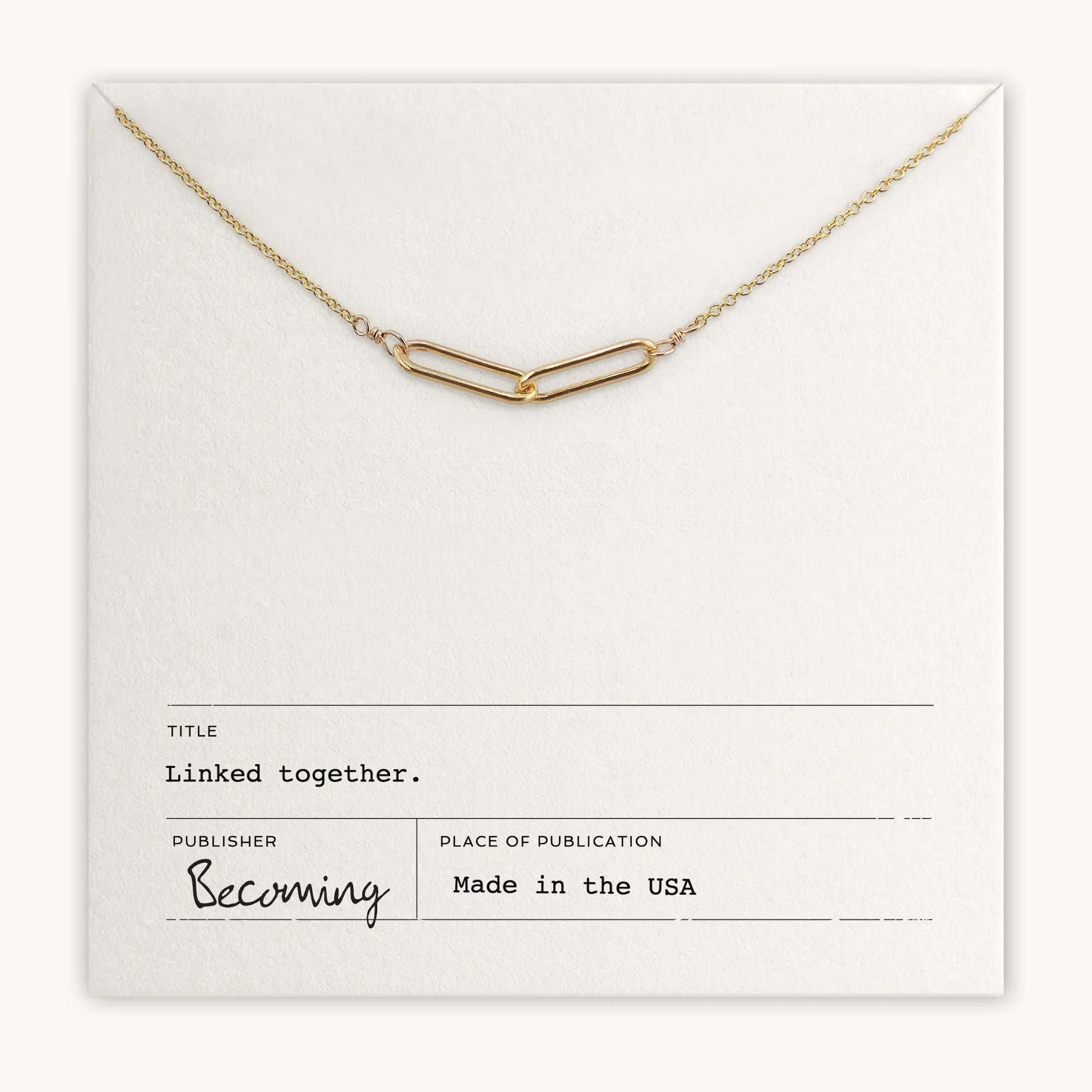 Linked Together Necklaces - Etsy
