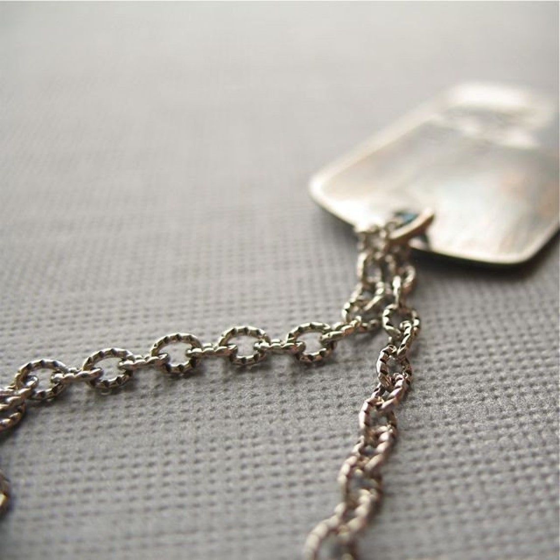 Mens Dog Tags Sterling Silver Custom Dog Tag Necklace Etsy