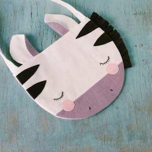 Bag sewing pattern PDF purse project DIY Gift for kids Cute Pouch Easi tutorial beginner sewing Animal birthday party Zebra bag for girls
