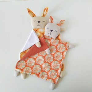 PDF Sewing Pattern Bunny Lovey Baby Comfort Blanket Instant Download Etsy