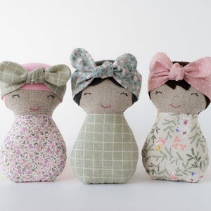Cartamodelli per bambole PDF Tutorial per bambole di pezza Artigianato per bambini Fai da te Peluche Bambole morbide Giocattoli fatti a mano PDF Cucito per bambini Progetti per principianti Facile