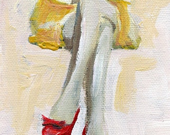 The Woman in the Red Heels