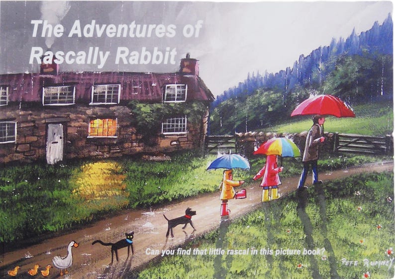 The Adventures of Rascally Rabbit - Etsy