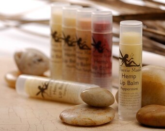 Natural Hemp Lip Balm 3 for 10.00