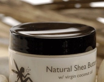 Natural Shea Butter With Virgin Coconut Oil Lemon scented