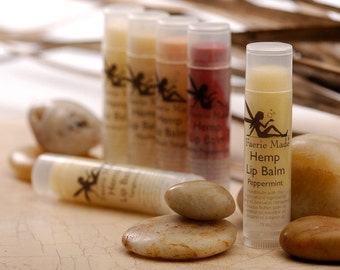 Natural Hemp Lip Balm 3 for 10.00