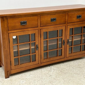 Mission Quarter Sawn Oak 6 Drawer Sideboard - 62" - Michael Cherry - Etsy