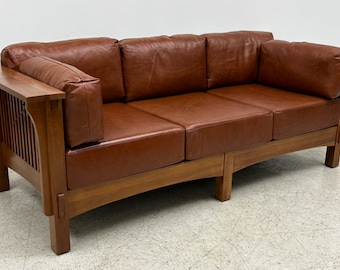 ソファ　vintage brown Knightsbridge Tufted Chesterfield Loveseat by iNSPIRE Q