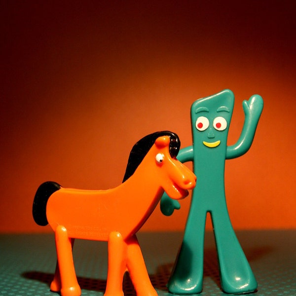 Gumby and Pokey Etsy