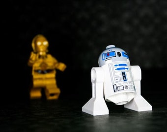 R2D2 Come Back... - R2D2 & C3PO - Photograph - Various Sizes