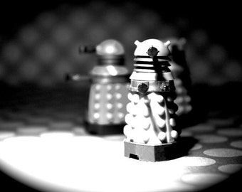EXTERMINATE! EXTERMINATE! EXTERMINATE! - Dalek - Photograph - Various Sizes
