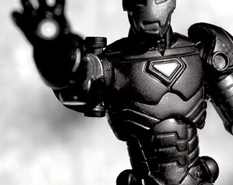 I AM IRON MAN (B&W) - Photograph - Various Sizes