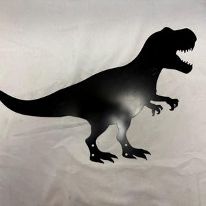 T-Rex Metal Sign