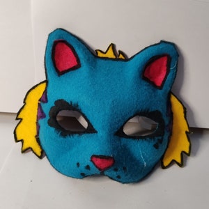 Cartoon cat mask