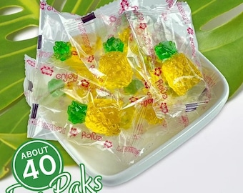 Ananas 3D Gummies: Hawaii tropische Früchte Snacks (300 ml)