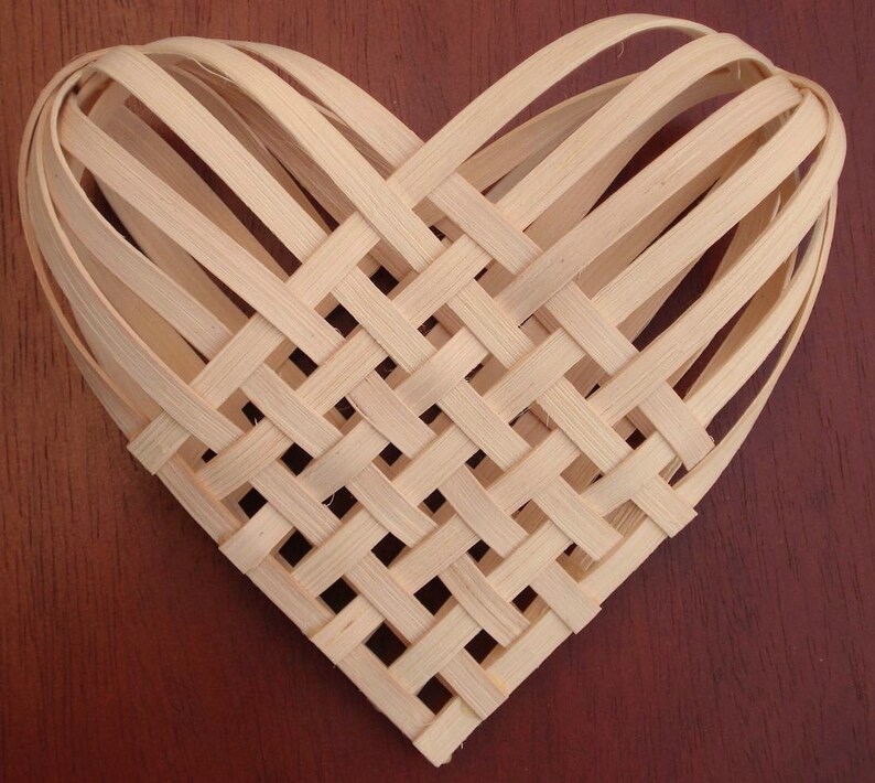 4 Woven Card Suits PDF digital instructions directions tutorial basket weaving shamrock clover Irish diamond heart club image 4