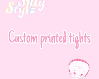 Custom printed tights - sublimation printing