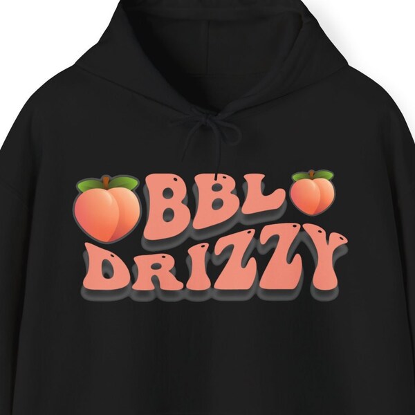 Peach BBL Drizzy Unisex Heavy Blend™ Hooded Sweatshirt