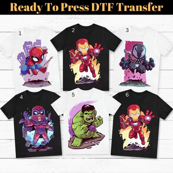 marvel family t shirts
