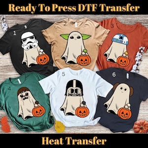 Star Wars Halloween DTF Transfer, Disney Ghost Transfer, Spooky Season DTF, Trick Or Treat DTF, Disney Halloween Transfer, Galaxy&#39;s Edge Dtf
