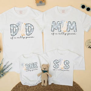 Goose First Birthday Family Matching Shirts, Funny Goose Party Outfit, 1st Birthday Outfit for Baby Boy, Custom Goose Family Shirt