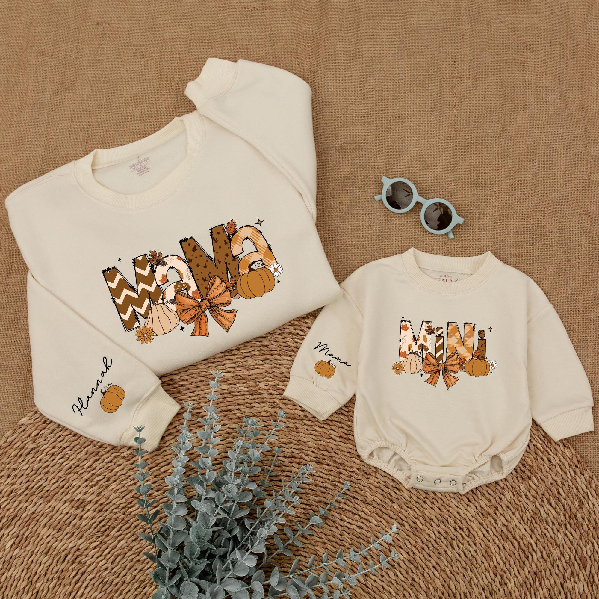 You're The Pumpkin To My Spice Thanksgiving Mommy And Me Shirts, Cute Mommy Daughter Outfits Toddler, Mom And Son Matching Fall Outfits, Mom Baby Thanksgiving 2021. - Product Details