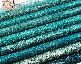 Personalized TEAL Glitter Pens *NEW COLORS*  Inkjoy by Papermate in Blue or Black Ink