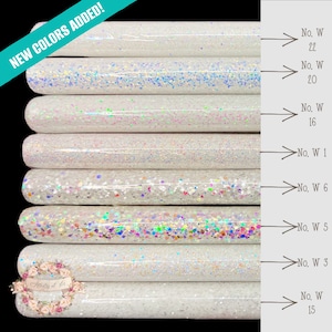 Personalized WHITE/Iridescent INKJOY Glitter Pens by Papermate w/ Black or Blue Ink