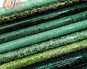 Personalized GREEN Glitter Pens *NEW COLORS* Inkjoy by Papermate in Blue or Black Ink