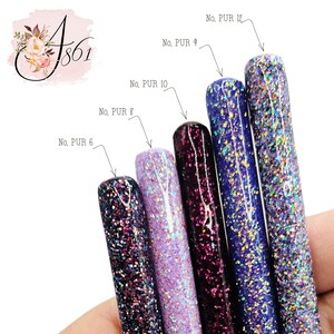 Personalized PURPLE Glitter Pens, over 20 NEW colors INKJOY by Papermate Black or Blue Ink image 7